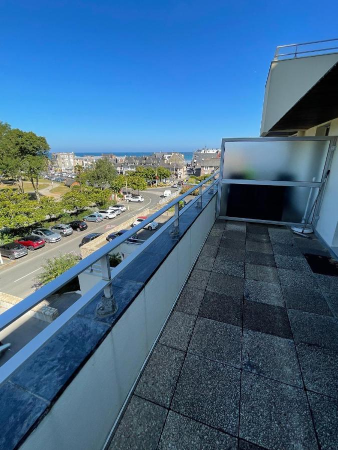 Studio Calme Avec Terrasse Vue Mer プレヌフ・ヴァル・アンドレ エクステリア 写真